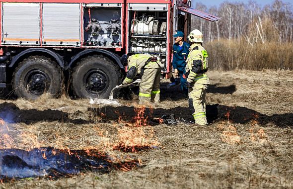На Южном Урале установился третий класс пожарной опасности