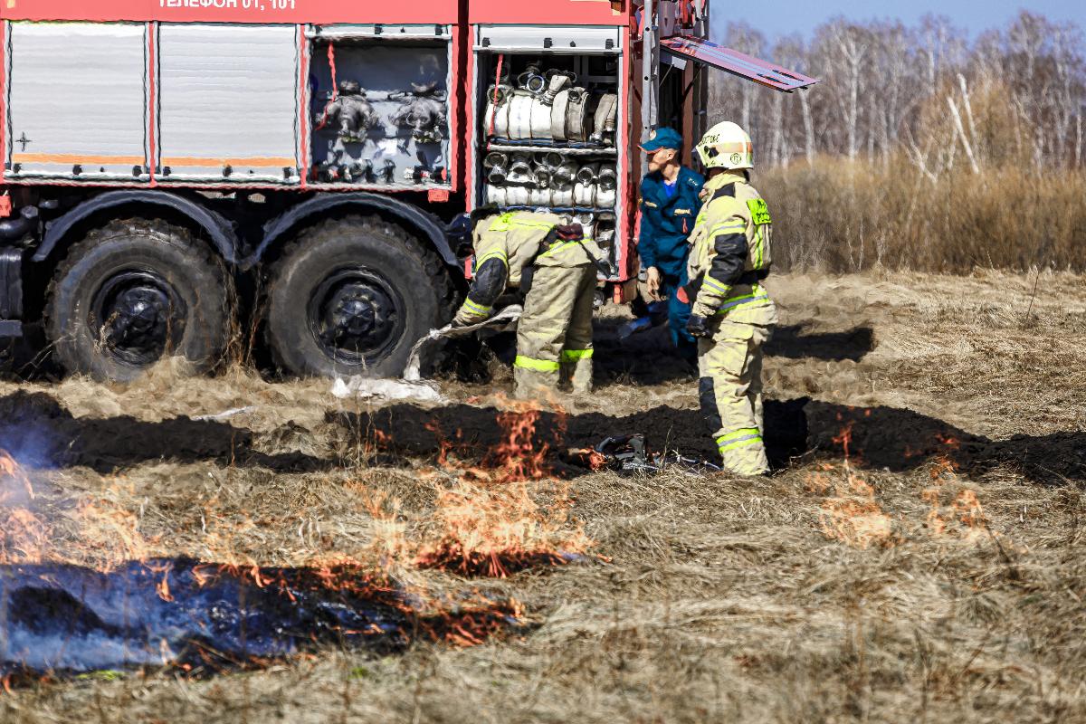 На Южном Урале установился третий класс пожарной опасности
