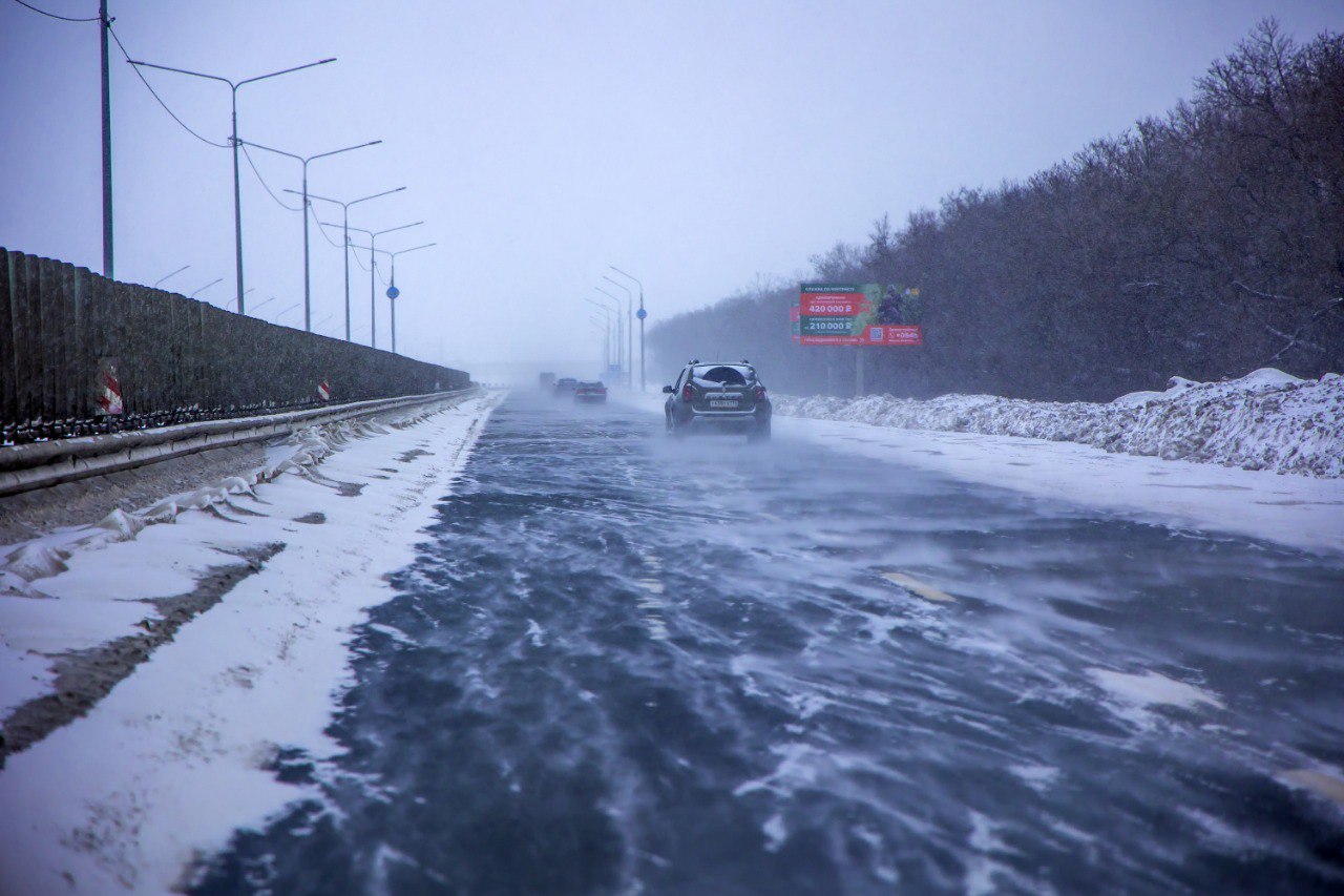 На подъездах к Южному Уралу со стороны Кургана введено ограничение дорожного движения